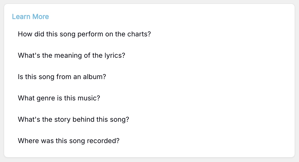 Toplist Song Explorer screenshot